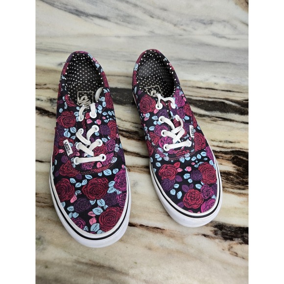 Vans Shoes - VANS DOHENY ROMANTIC‎ FLORAL Skate shoes sneakers women 10 Roses